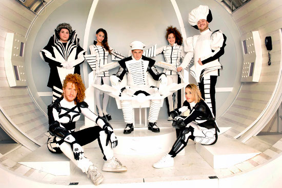 Una foto di scena Una foto di scena