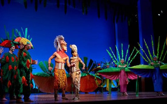 Una foto di scena de "El Rey Leon" Una foto di scena de "El Rey Leon"