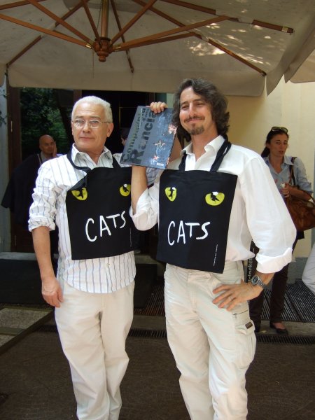 Saverio Marconi e Daniel Ezralow Saverio Marconi e Daniel Ezralow