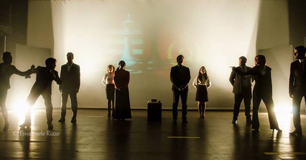 Una foto di scena