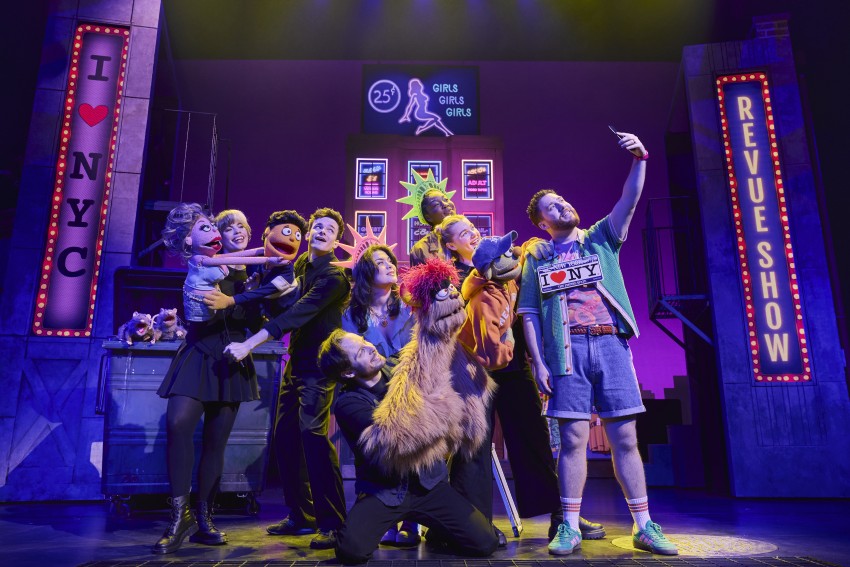 AVENUE Q. The Company. Photo by Matt Crockett