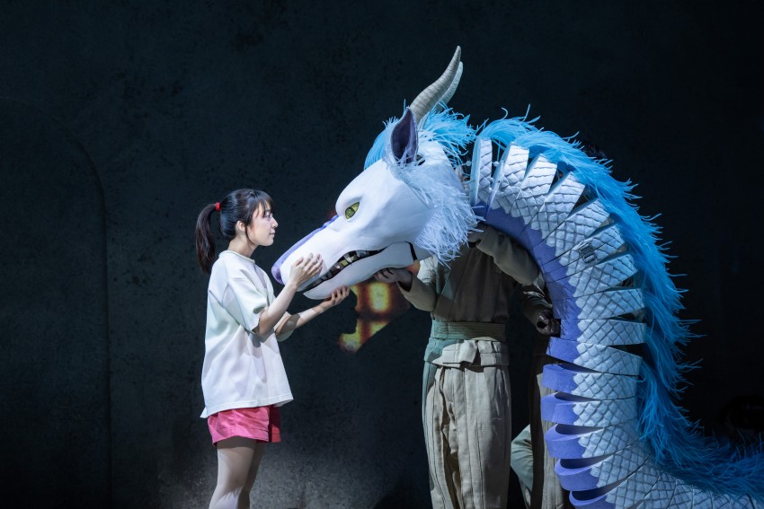 SPIRITED AWAY. Mone Kamishiraishi (Chihiro). Photo by Johan Persson